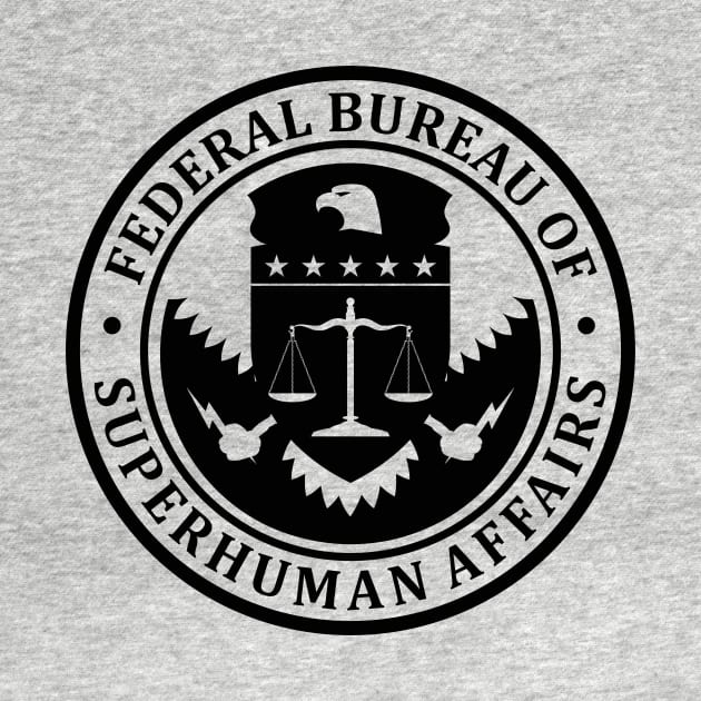 Bureau Of Superhuman Affairs by Vault Emporium